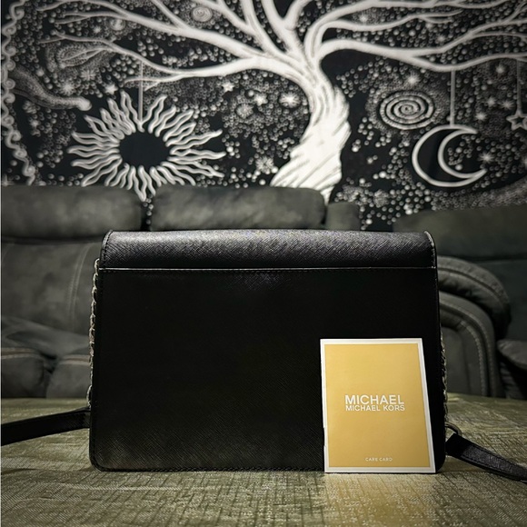 Vintage Y2K Michael Kors Black Leather Crossbody purse ❌80% OFF SALE❌ - Picture 14 of 14